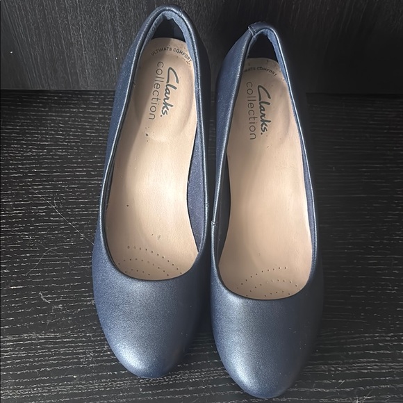 Clarks Shoes - Clarks Women's Navy Blue Shoes